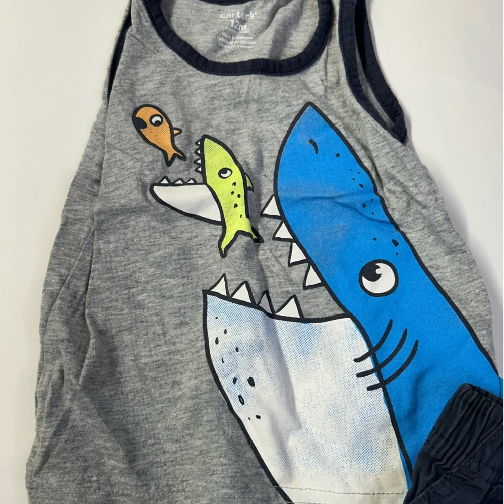 Carters Baby Boy Tank and Short Set